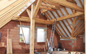 Ram Hill attic trusses